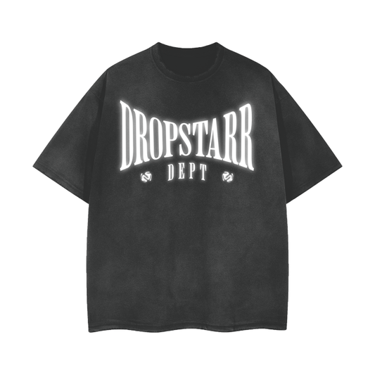 Dropstarr EXCLUSIVE Wash Frayed T-Shirt - 260 GSM