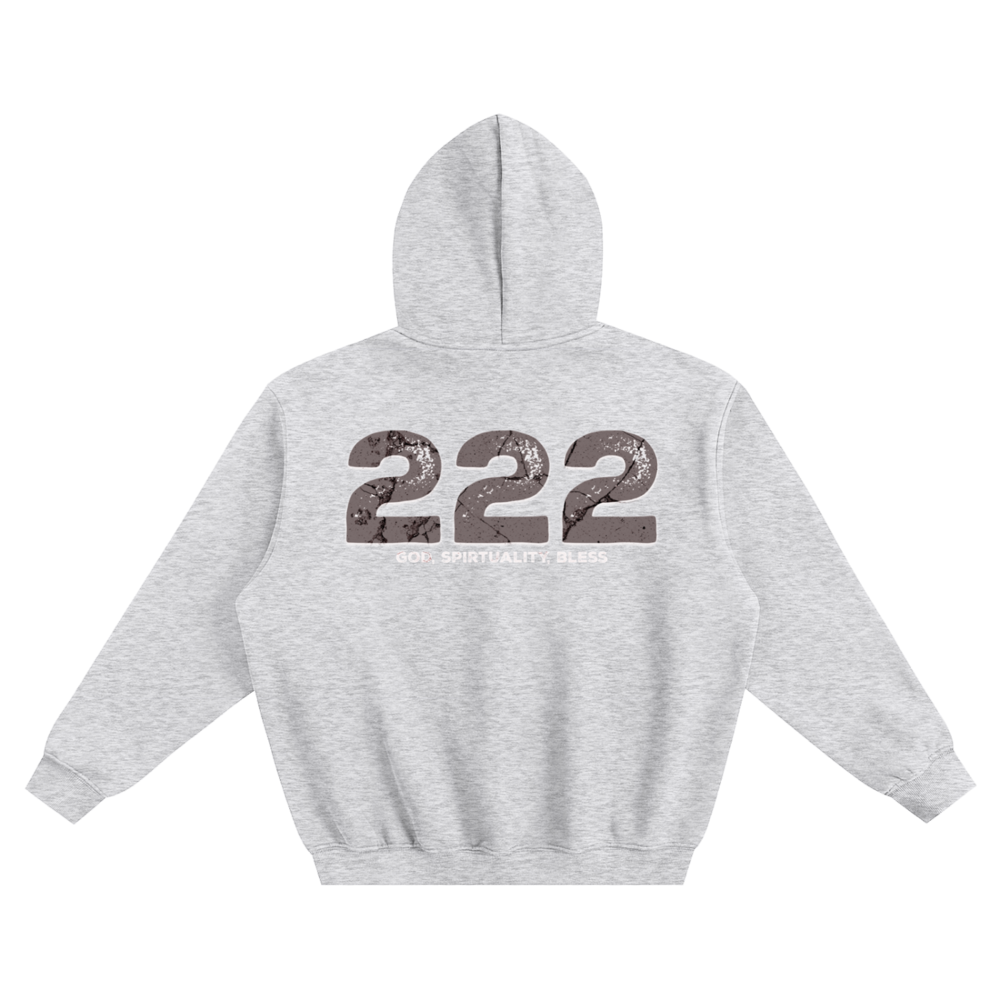 Fleeced Boxy triple crosses Hoodie